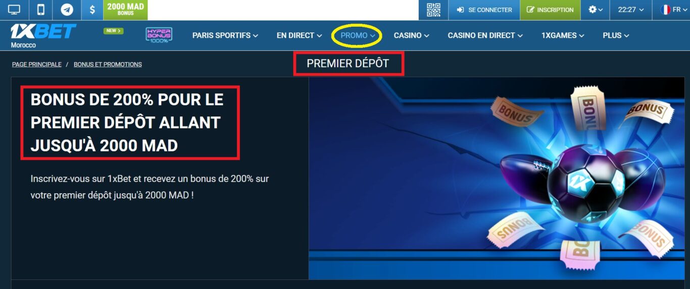 Bonus de bienvenue pour les paris sportifs
